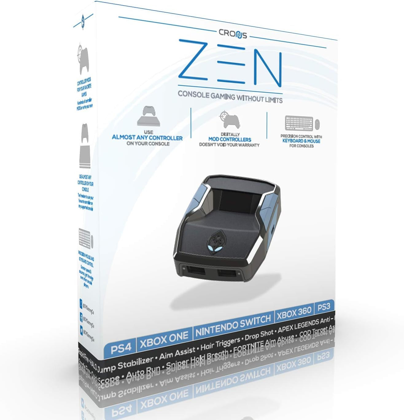 Zen Controller Emulator for Xbox, Playstation, Nintendo and PC (CM00053)