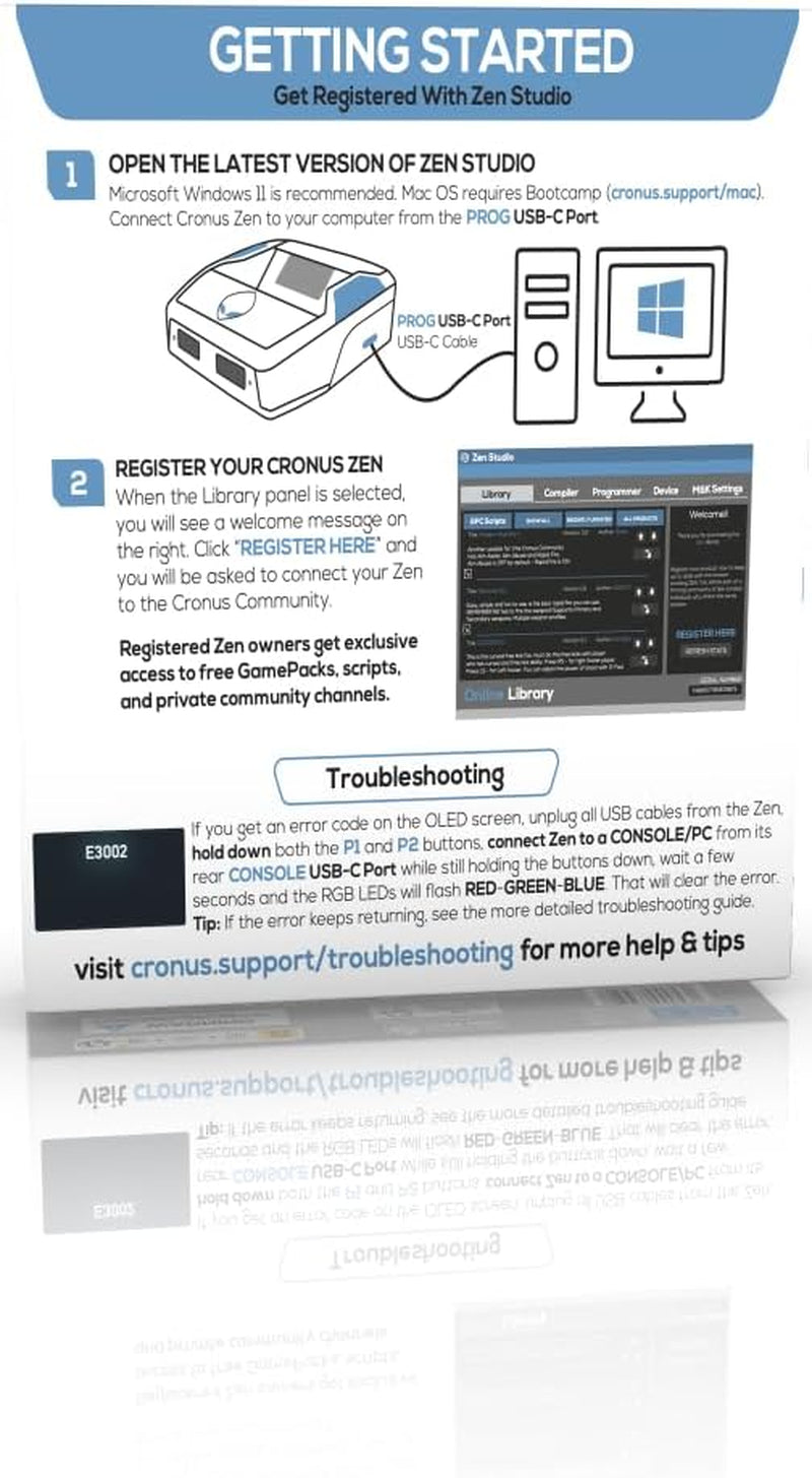 Zen Controller Emulator for Xbox, Playstation, Nintendo and PC (CM00053)